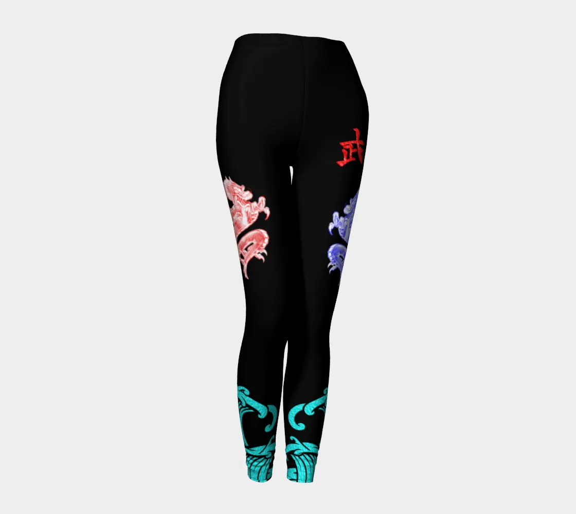 Dueling Dragons Leggings