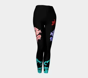 Dueling Dragons Leggings
