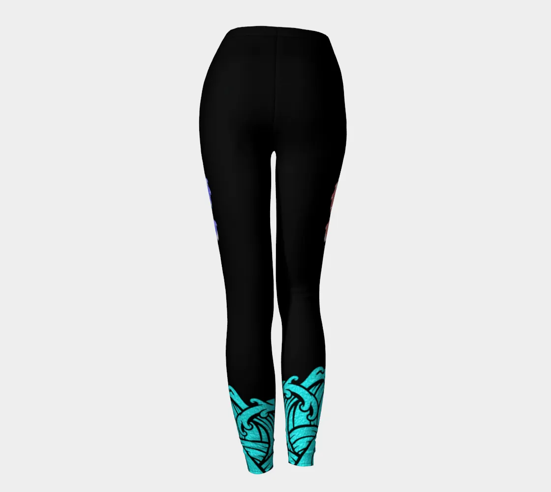 Dueling Dragons Leggings