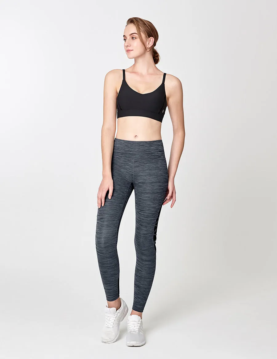 easyoga LESPIRO Spiral Power Tights - M33 M-Ink Blue