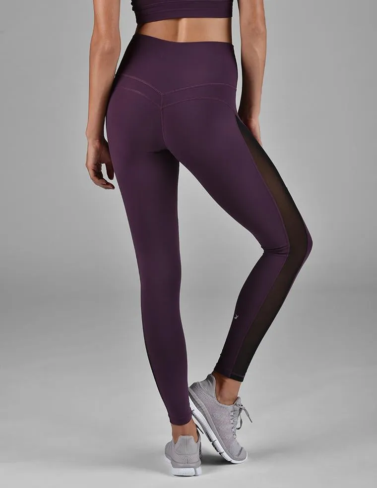 Elevated Legging: Blackberry Wine