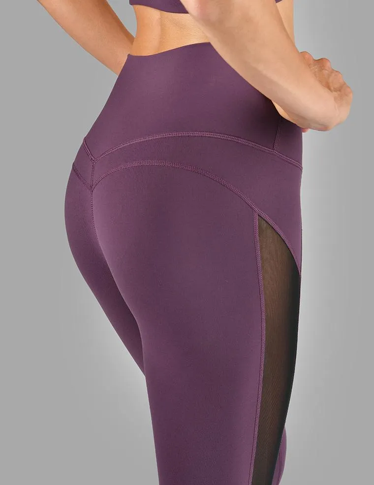 Elevated Legging: Blackberry Wine