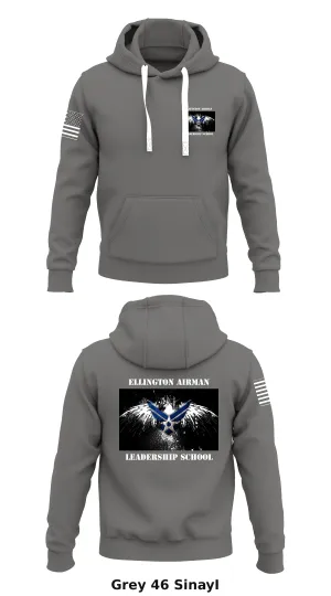 Ellington Airman Leadership School  Store 1  Core Men's Hooded Performance Sweatshirt - SinayI