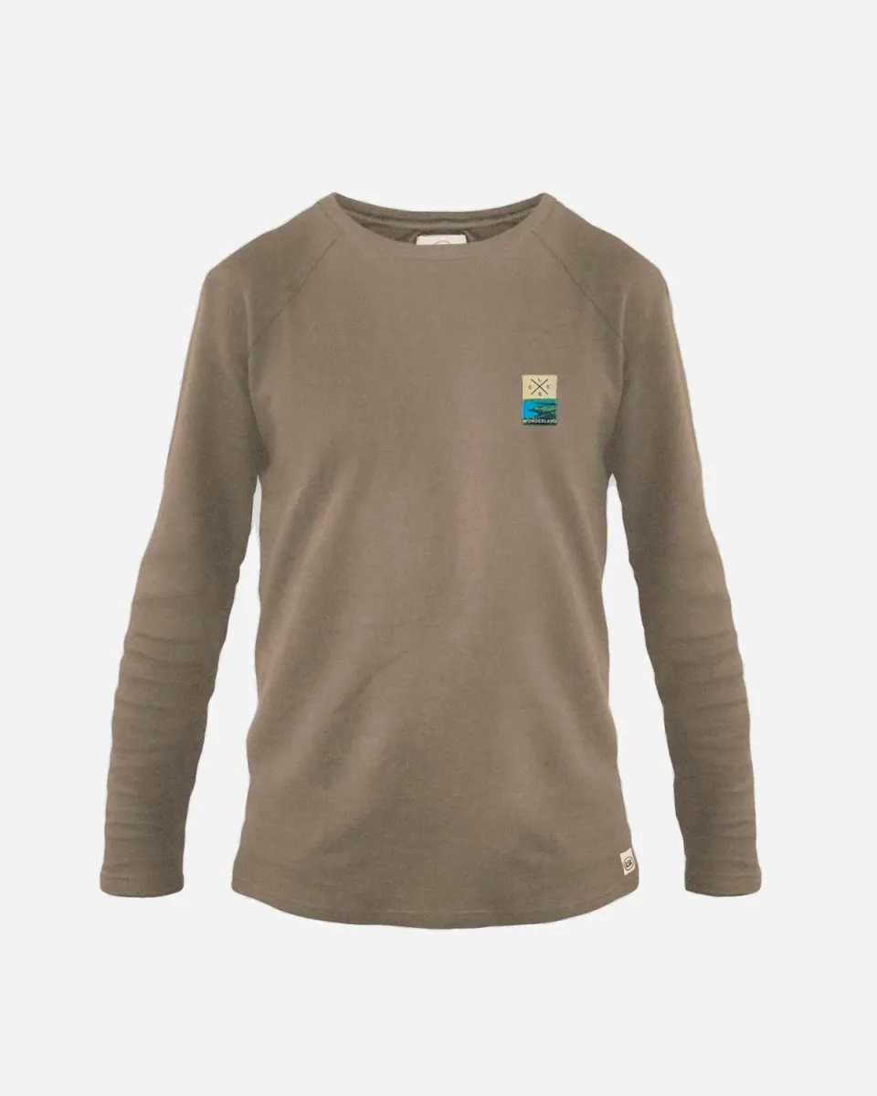 ELSK® BAGSØ2 PCH MEN'S LIGHTWEIGHT CREWNECK - SMOKEY OLIVE