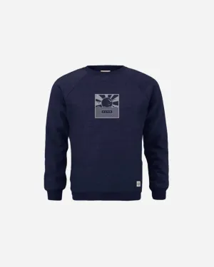 ELSK® CUBE21 TVÆRS MEN'S CREWNECK - DARK NAVY