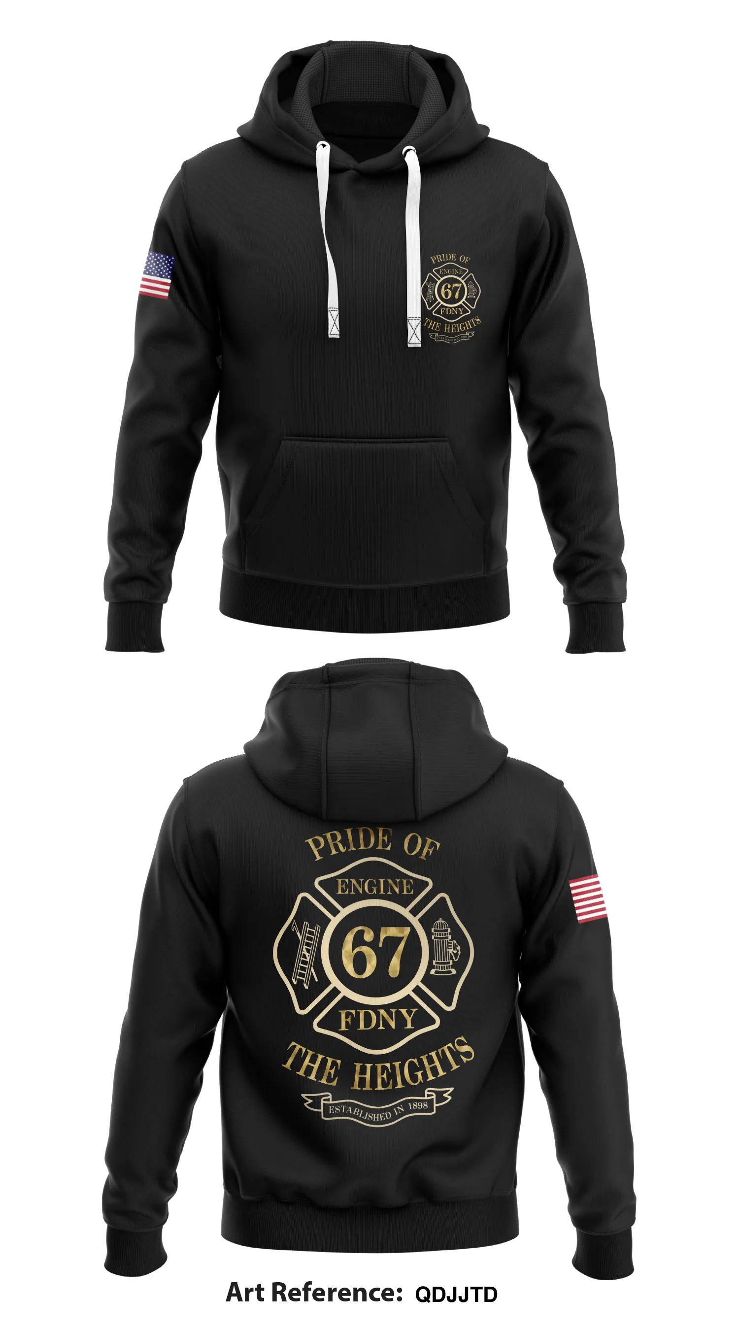 Engine 67 Store 1  Core Men's Hooded Performance Sweatshirt - qdJjTD