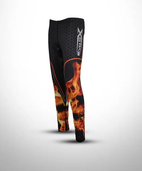 Evo9x Full Dye Sublimated Compression Tights- Color Options Available