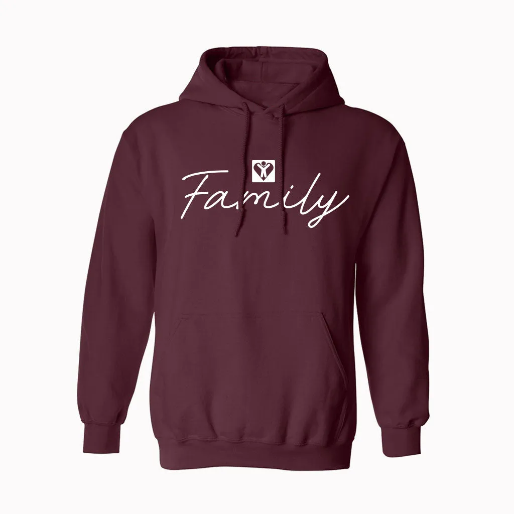 Family Hooded Sweatshirt (Available in Multiple Colors)