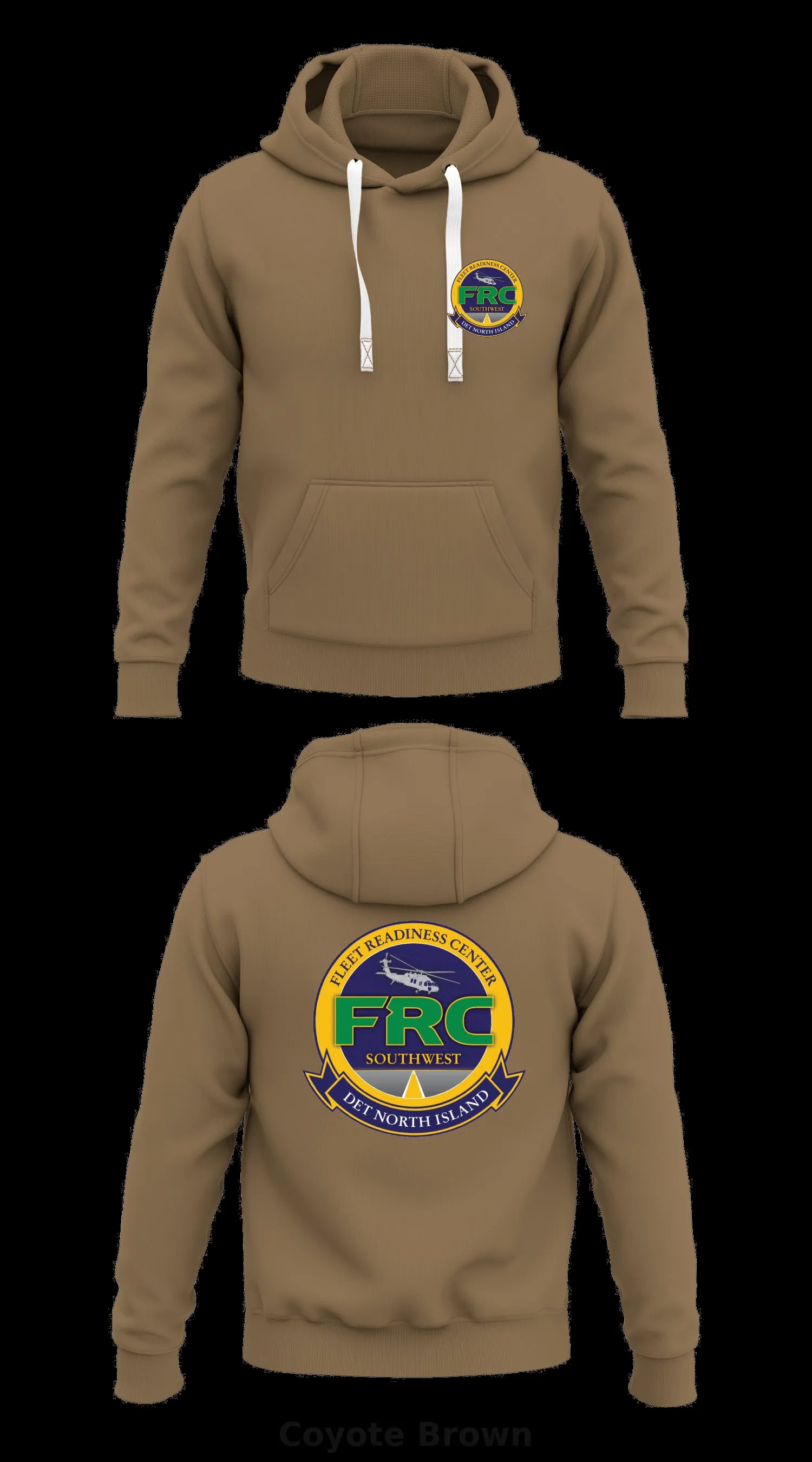 Fleet Readiness Center Southwest DET North Island Store 1  Core Men's Hooded Performance Sweatshirt - 57417496089