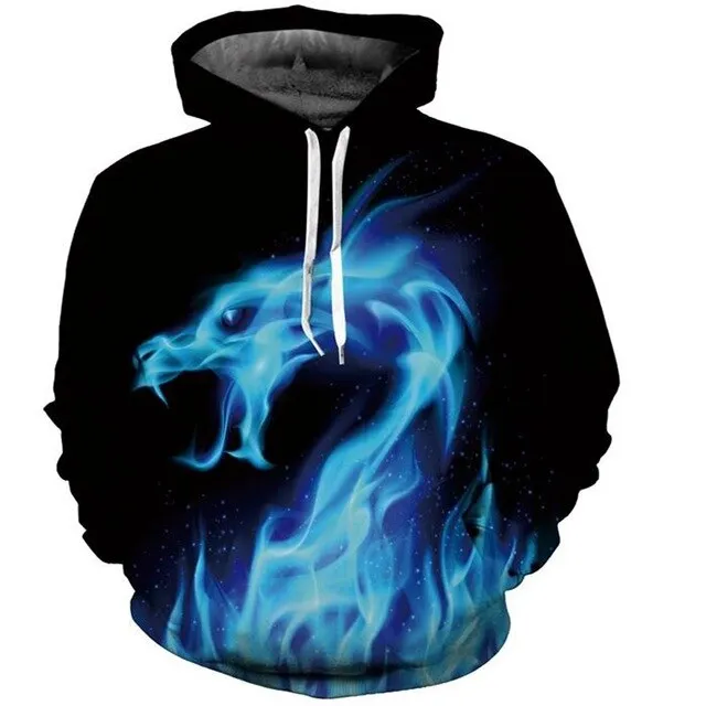 Fluorescent Tiger Hoodie