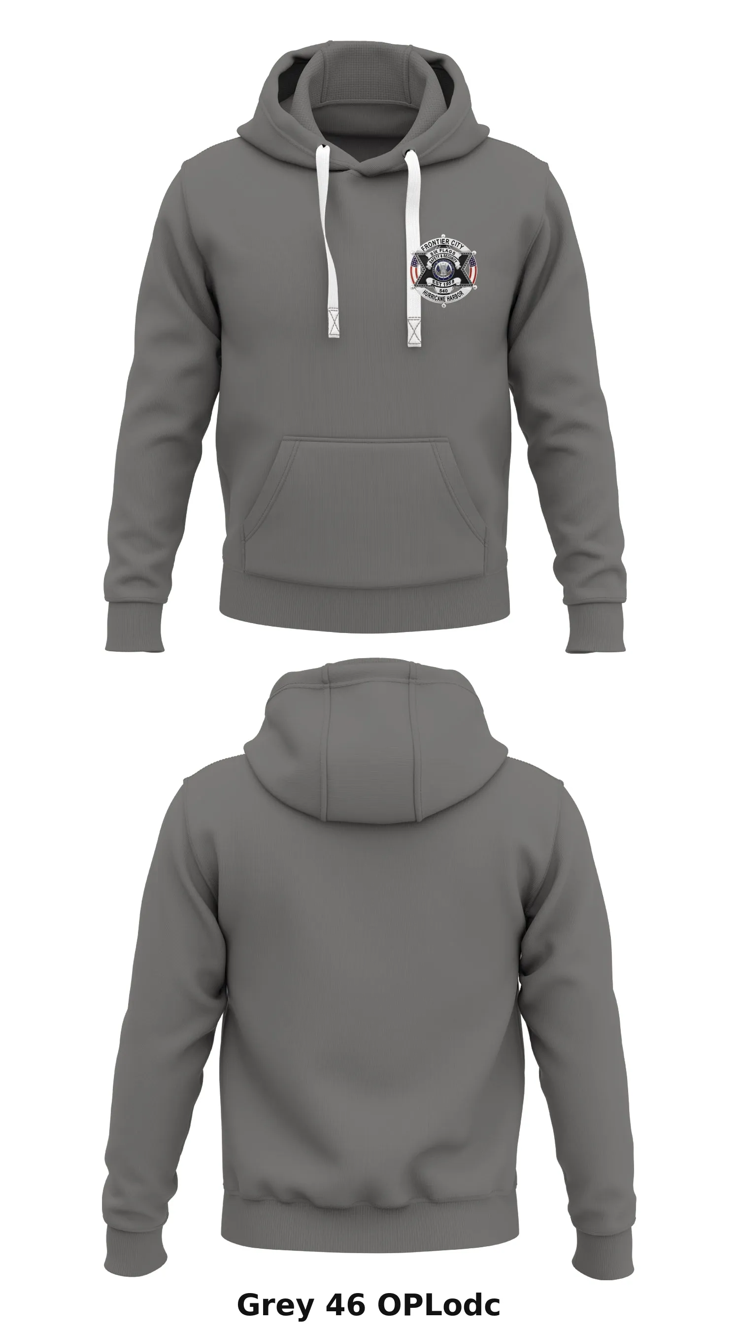 FrontierCity  Store 1  Core Men's Hooded Performance Sweatshirt - OPLodc