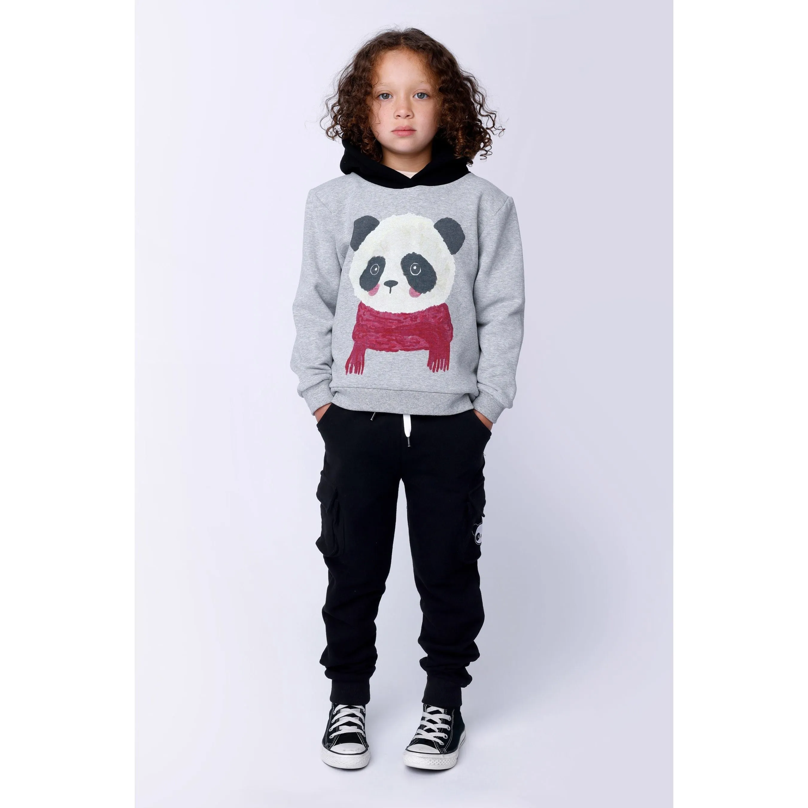 Furry Tailored Cargo Trackies - Black