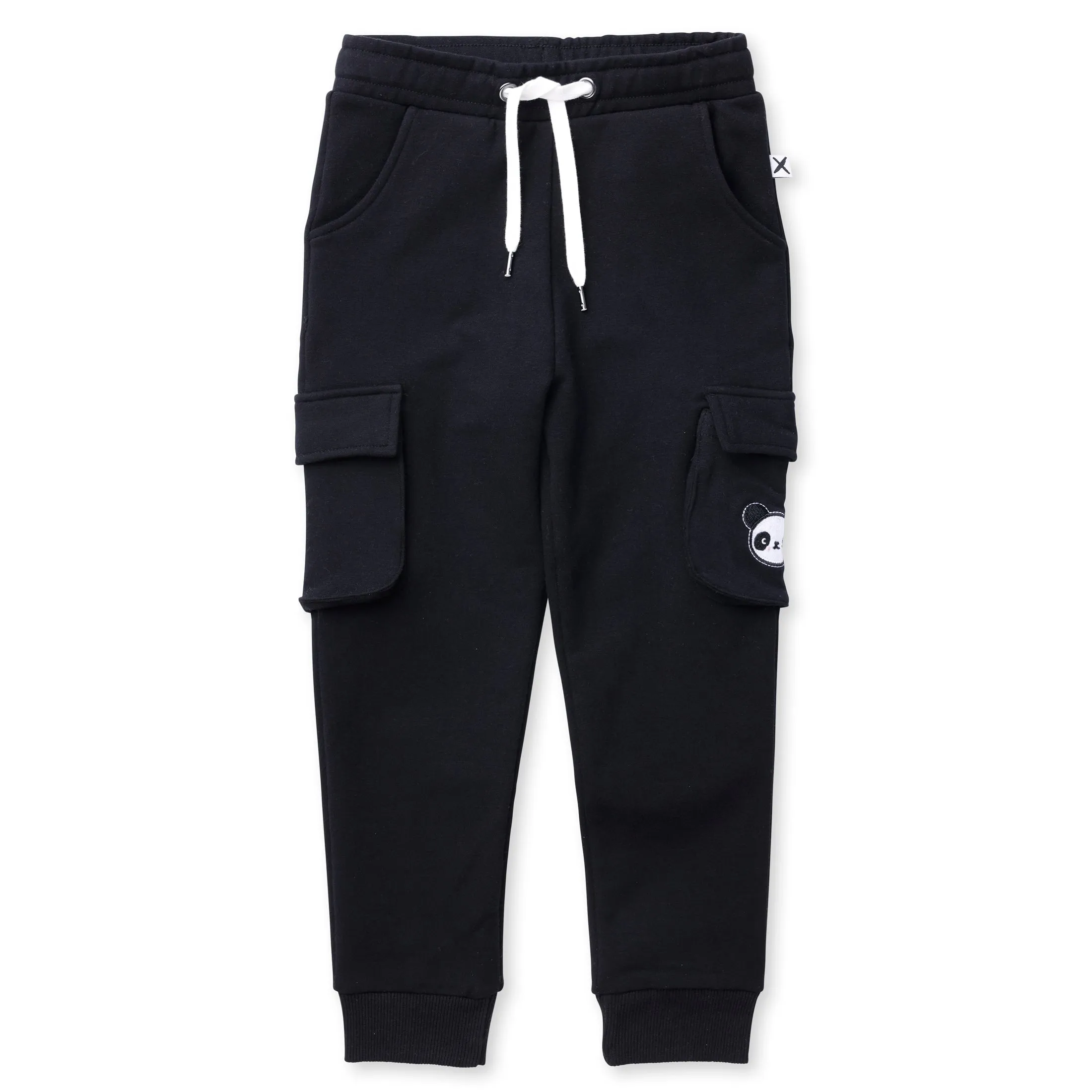 Furry Tailored Cargo Trackies - Black