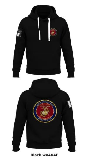 G6G6, Quantico Marine Base Store 1  Core Men's Hooded Performance Sweatshirt - wn4V4f