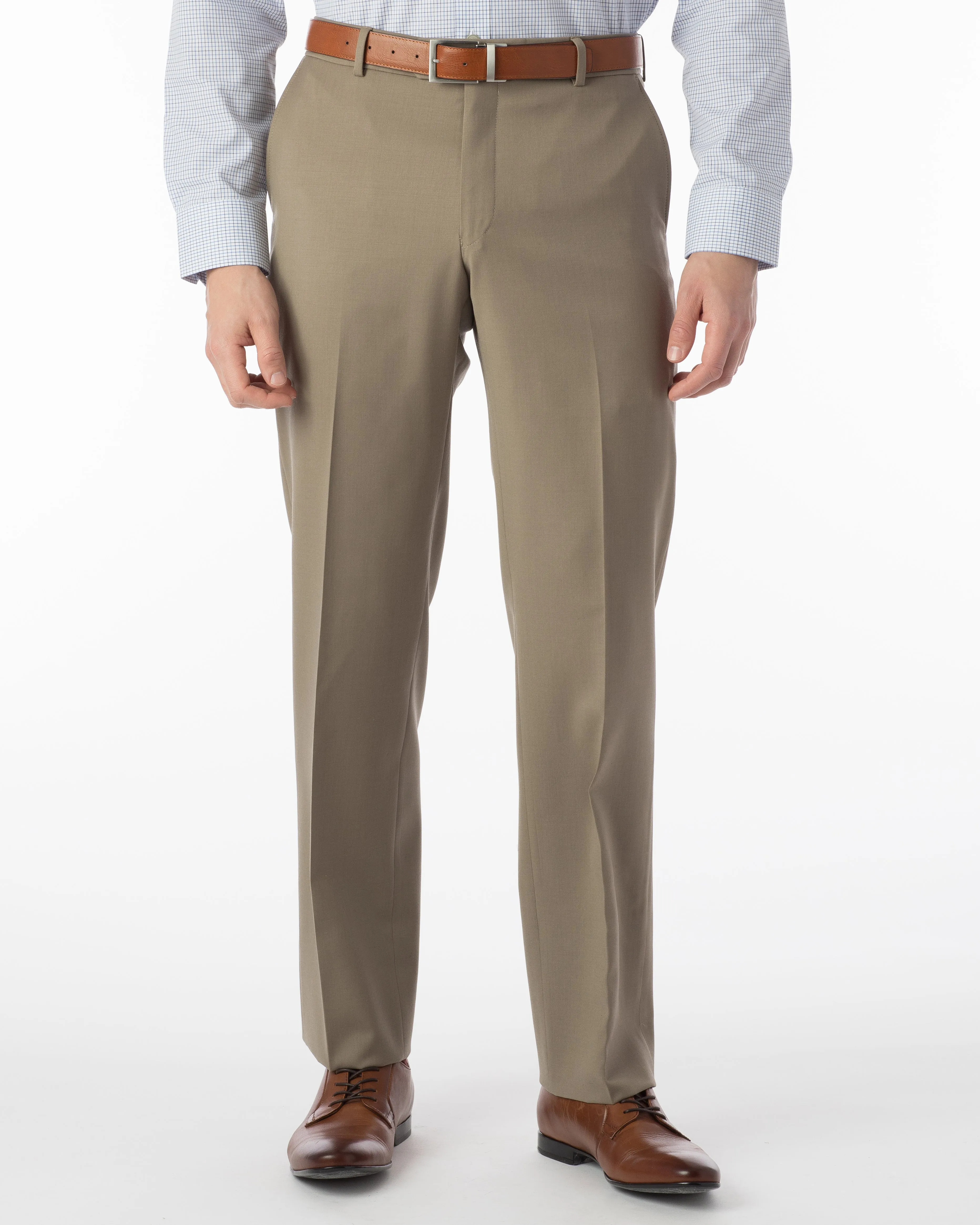 Gabardine Dress Trouser - British Tan