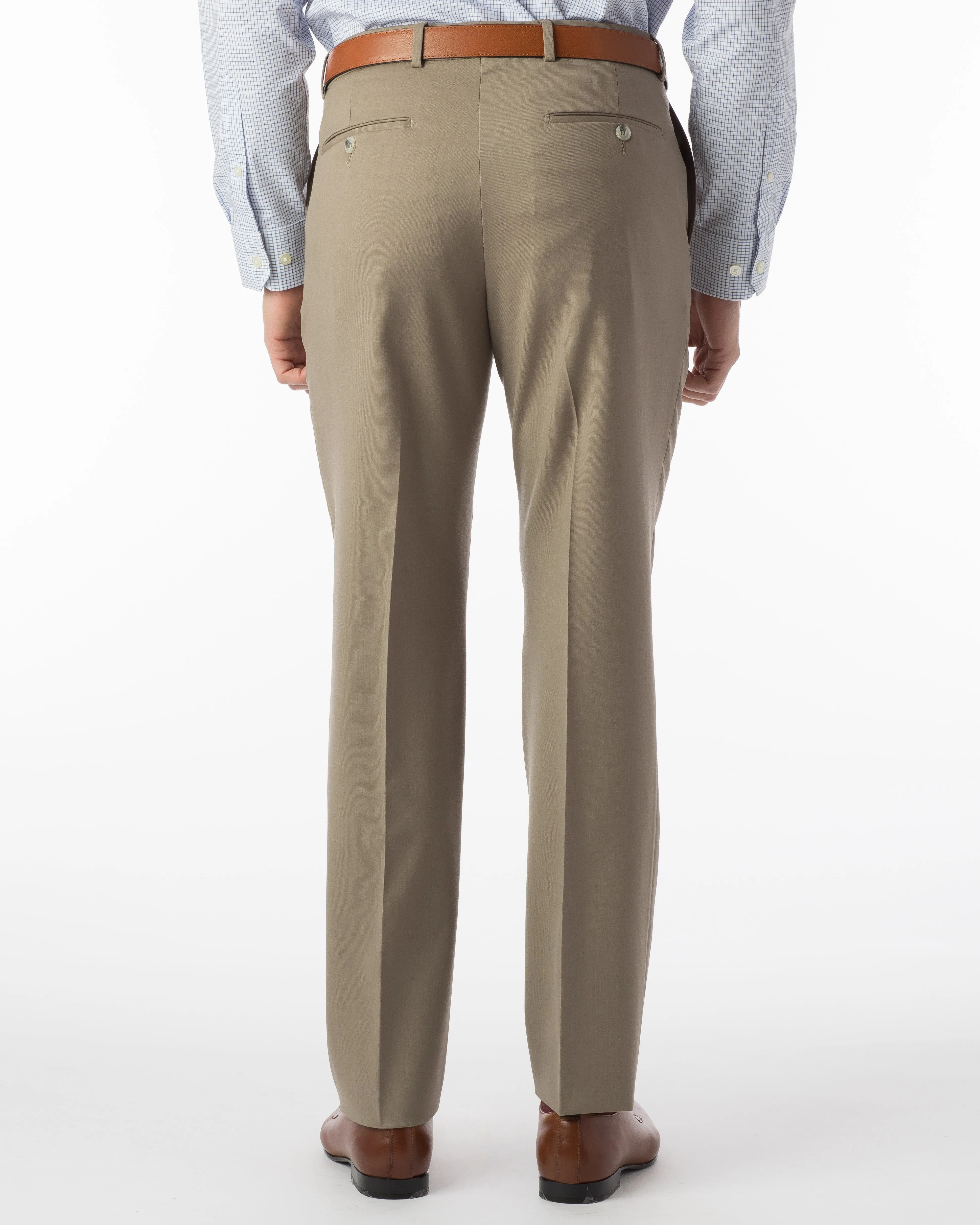 Gabardine Dress Trouser - British Tan