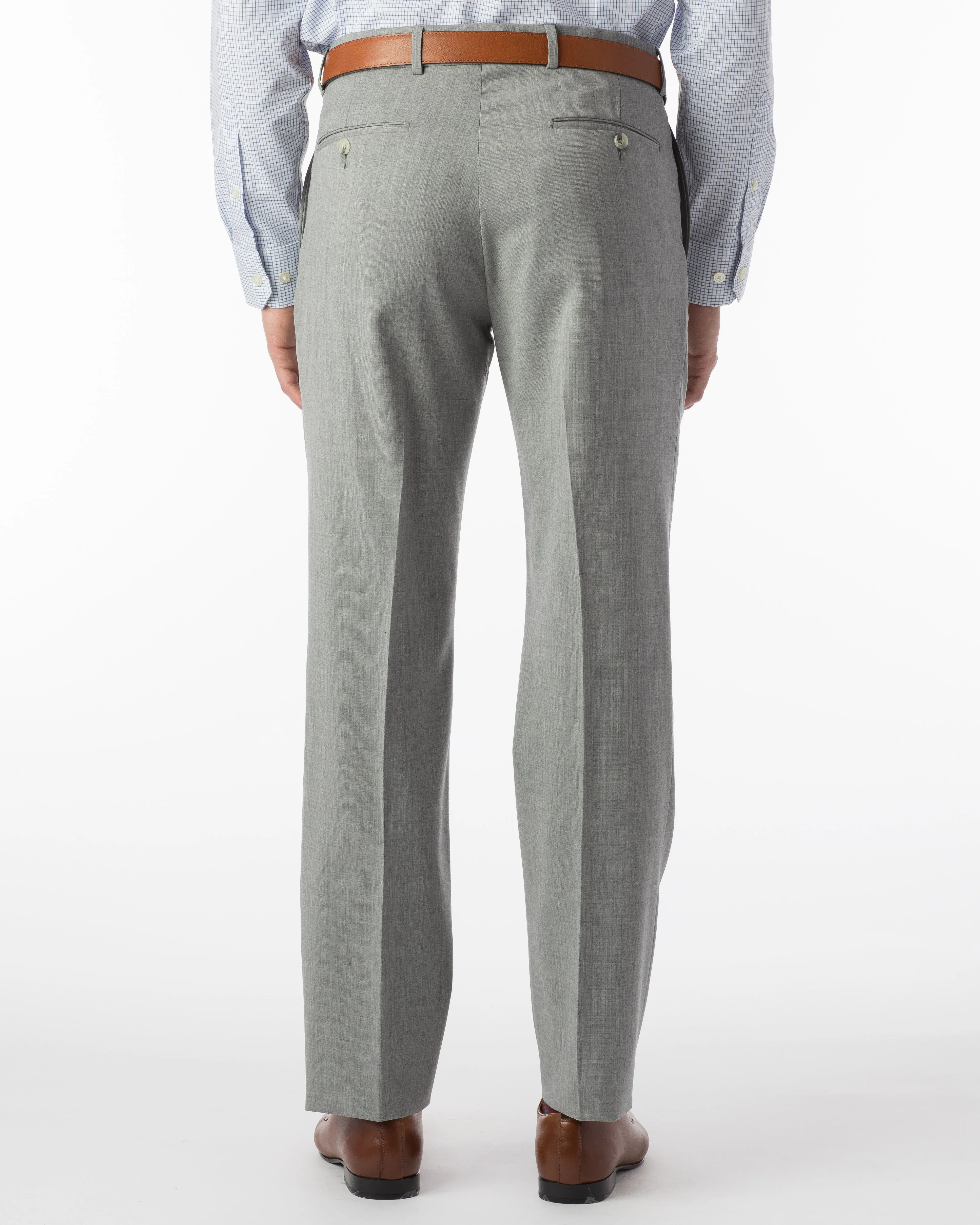 Gabardine Dress Trouser - Grey