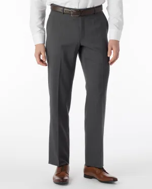 Gabardine Dress Trouser - Med Grey