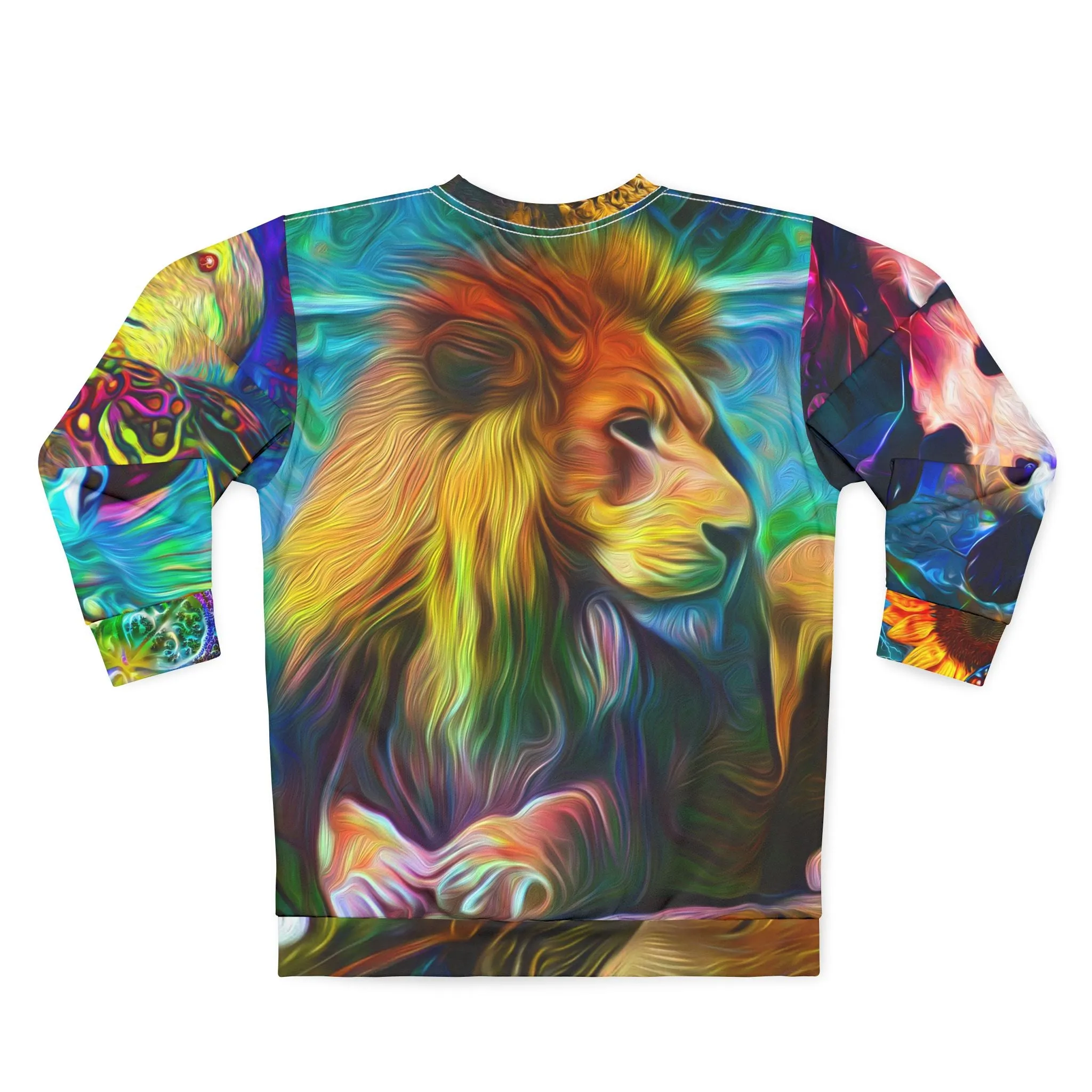 Galaxy Frog Cosmic Wildlife Sweatshirt (AOP)