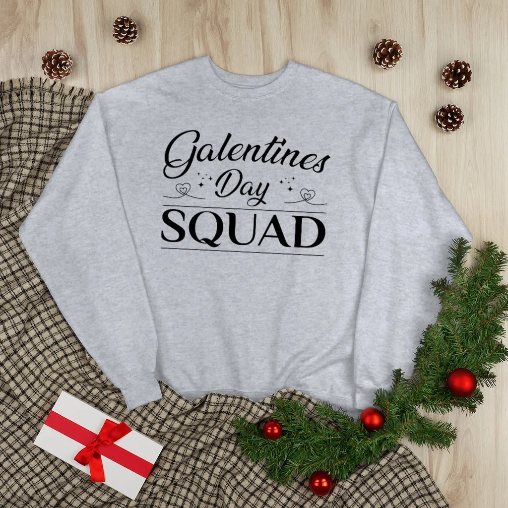 Galentine Squad EcoSmart® Crewneck Sweatshirt