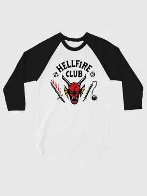 Geeked Week '24 Hellfire Club Raglan Shirt