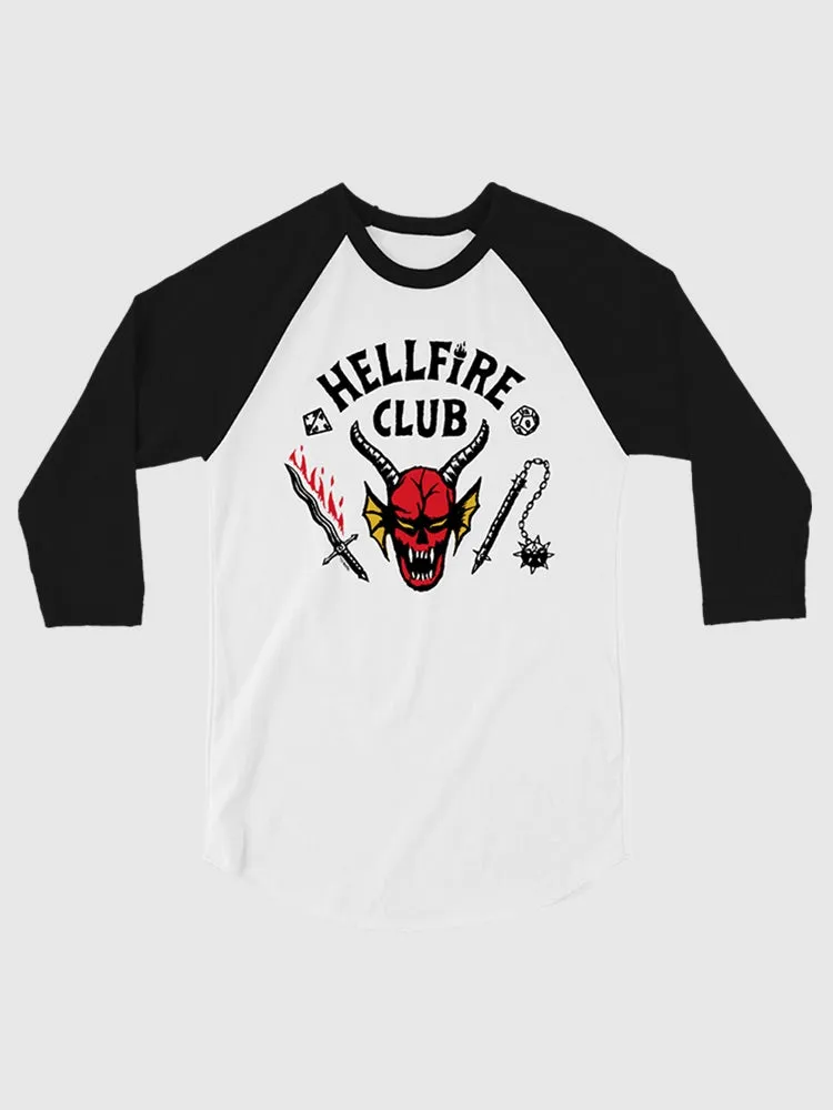 Geeked Week '24 Hellfire Club Raglan Shirt