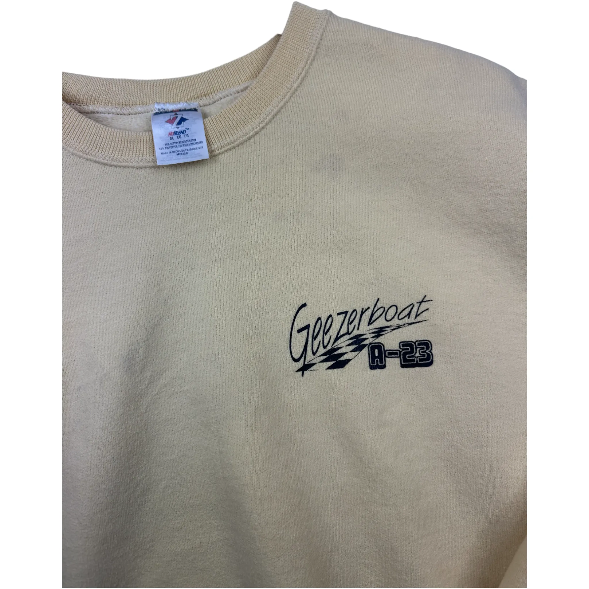 GEEZERBOAT A-23 CREWNECK - (XL)