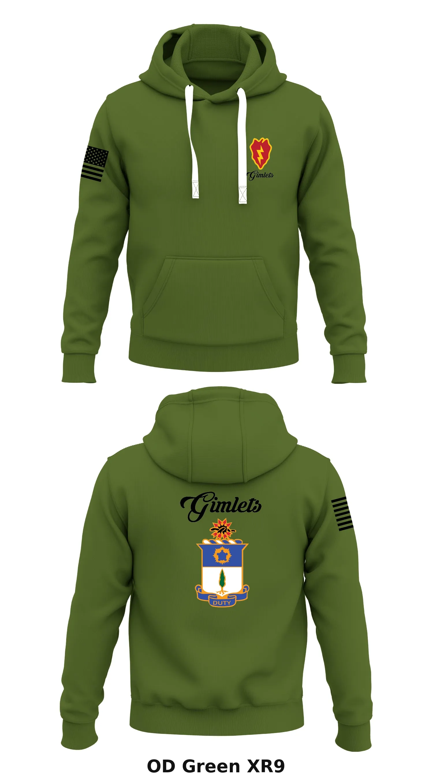 Gimlets Store 1  Core Men's Hooded Performance Sweatshirt - XR9
