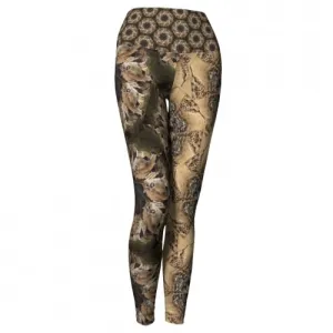 Giraffe/Cougar - Zoo Yoga Leggings