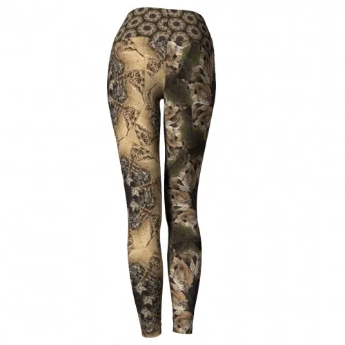 Giraffe/Cougar - Zoo Yoga Leggings