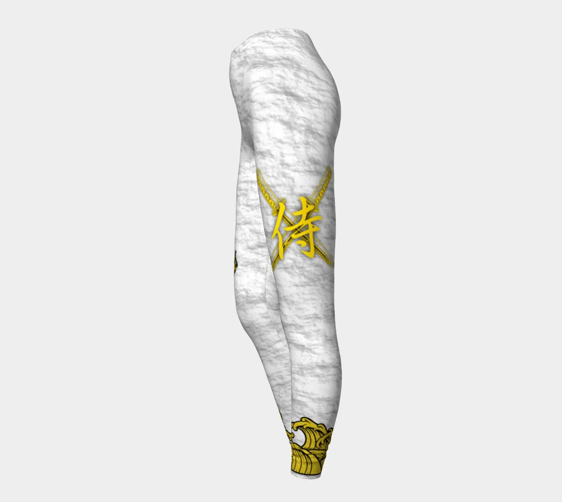 Golden Ghost Samurai Leggings