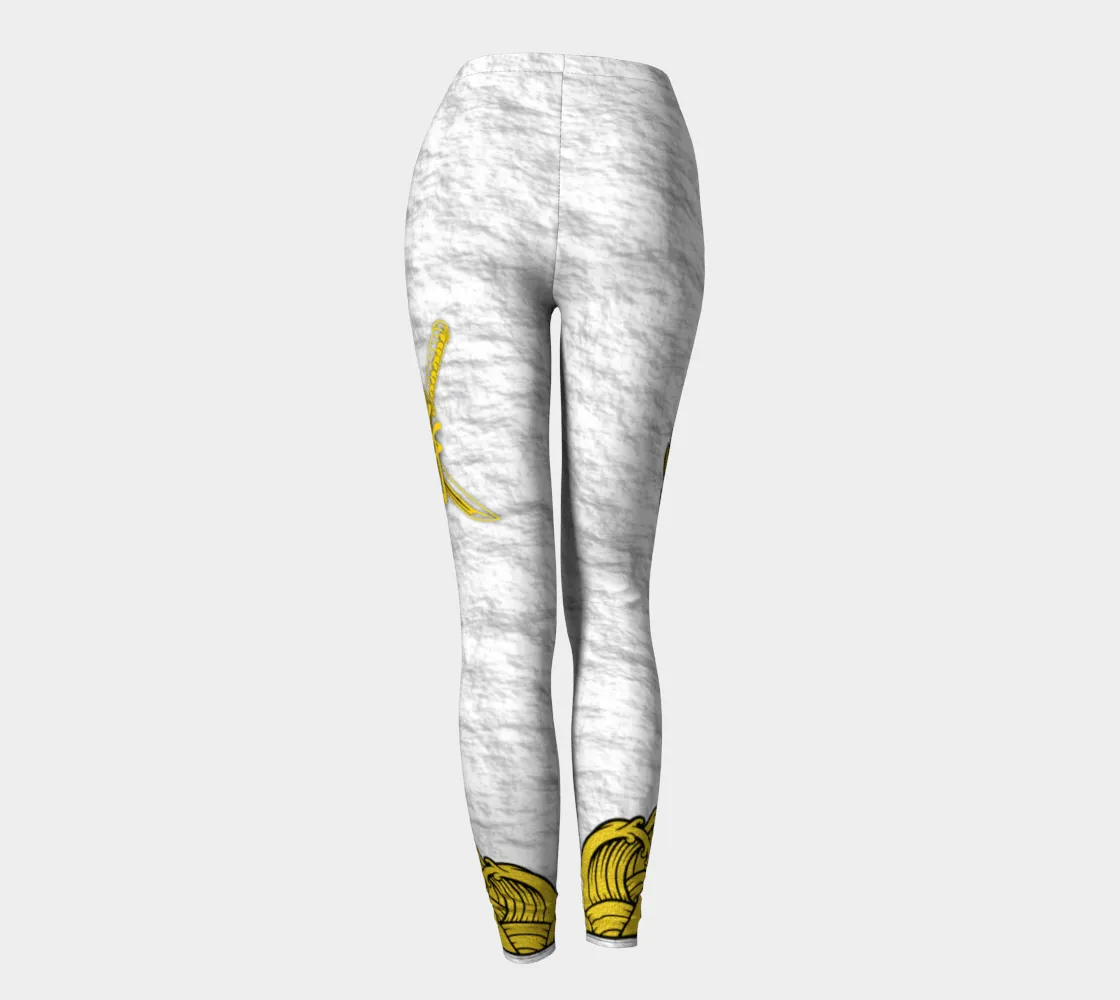 Golden Ghost Samurai Leggings