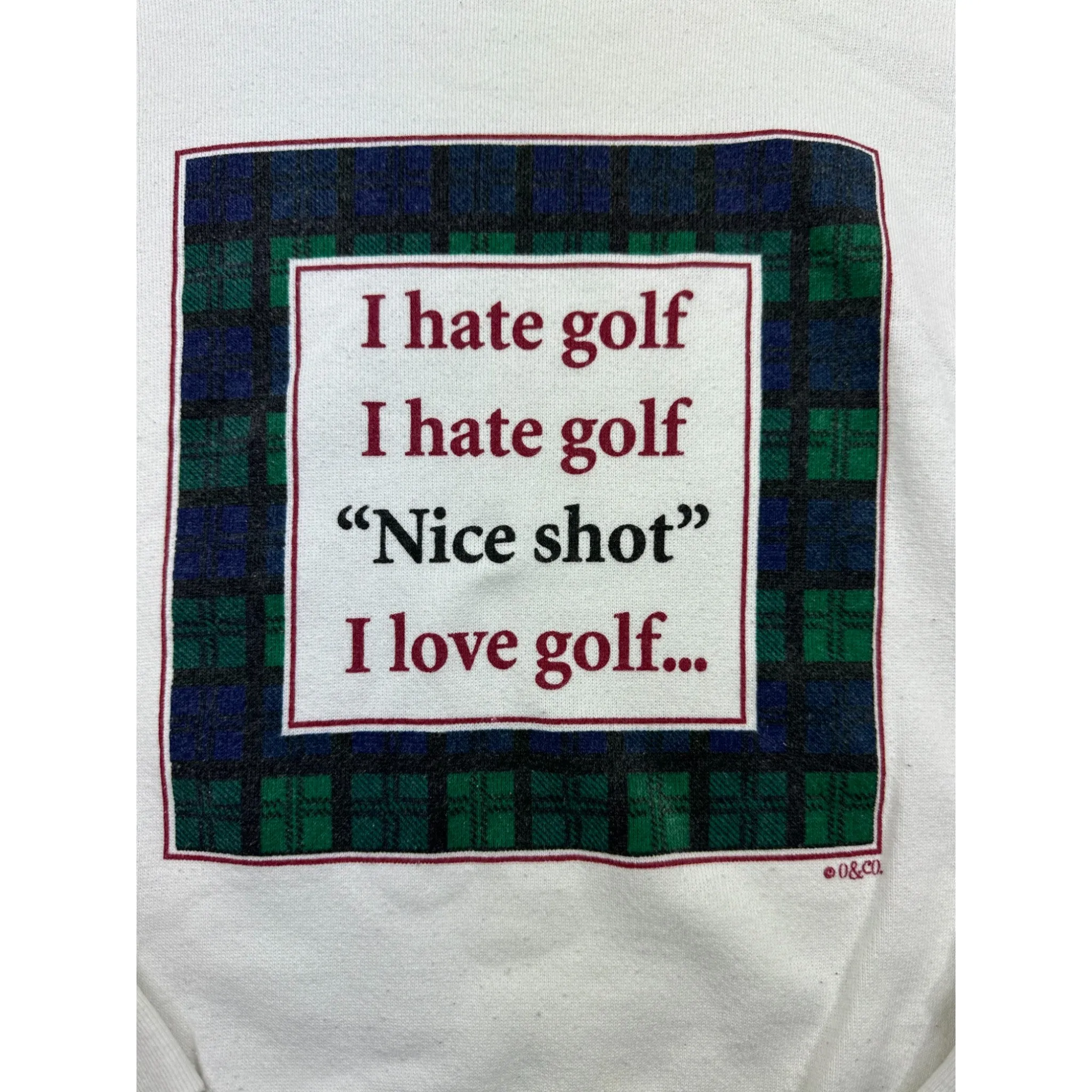 GOLF PROBLEMS CREWNECK - (L)
