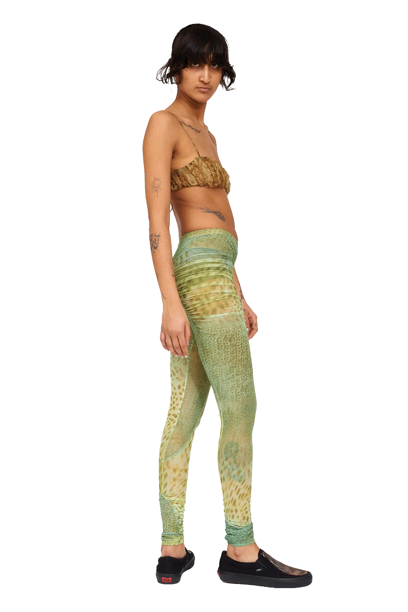 GREEN GECKO PURR LEGGING