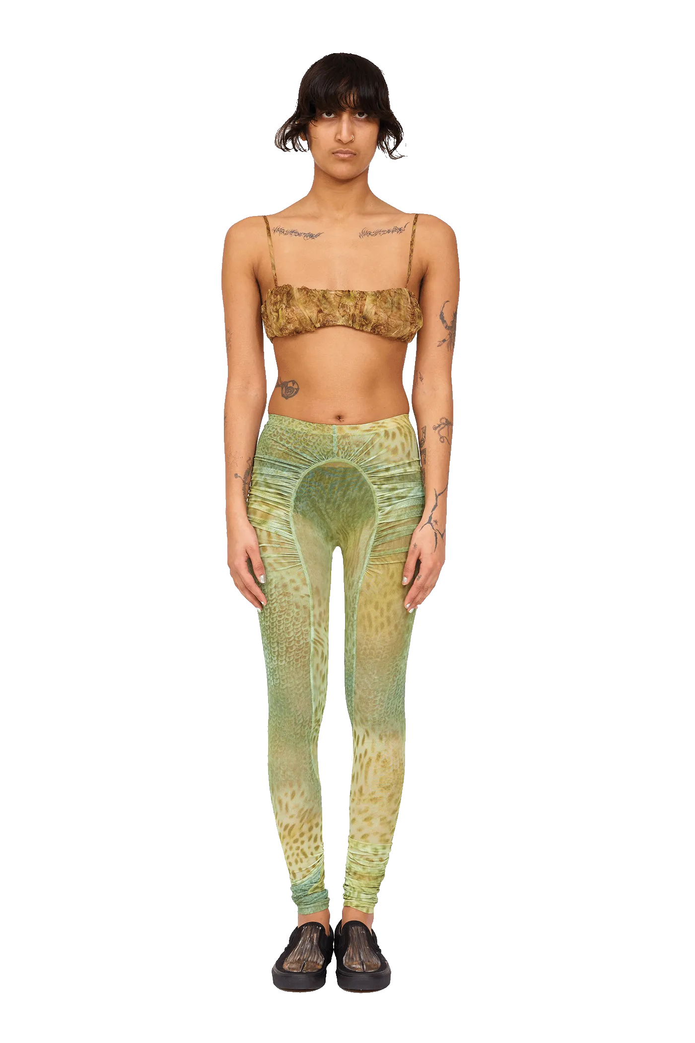 GREEN GECKO PURR LEGGING