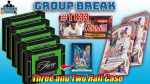 Group Break # T 833 - Three and Two Half Case