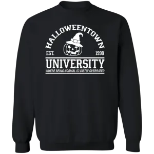 Halloween Town University Crewneck Pullover Sweatshirt