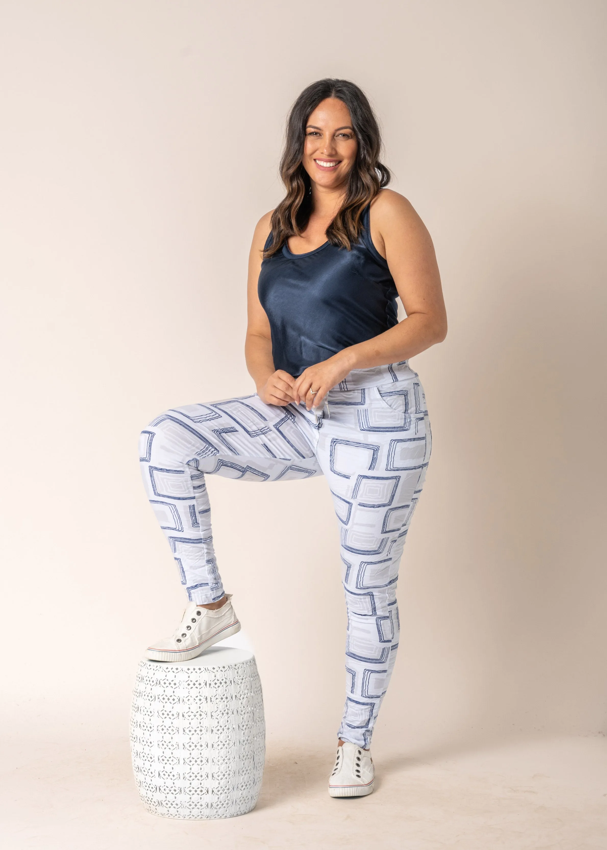 Harp Pants in White