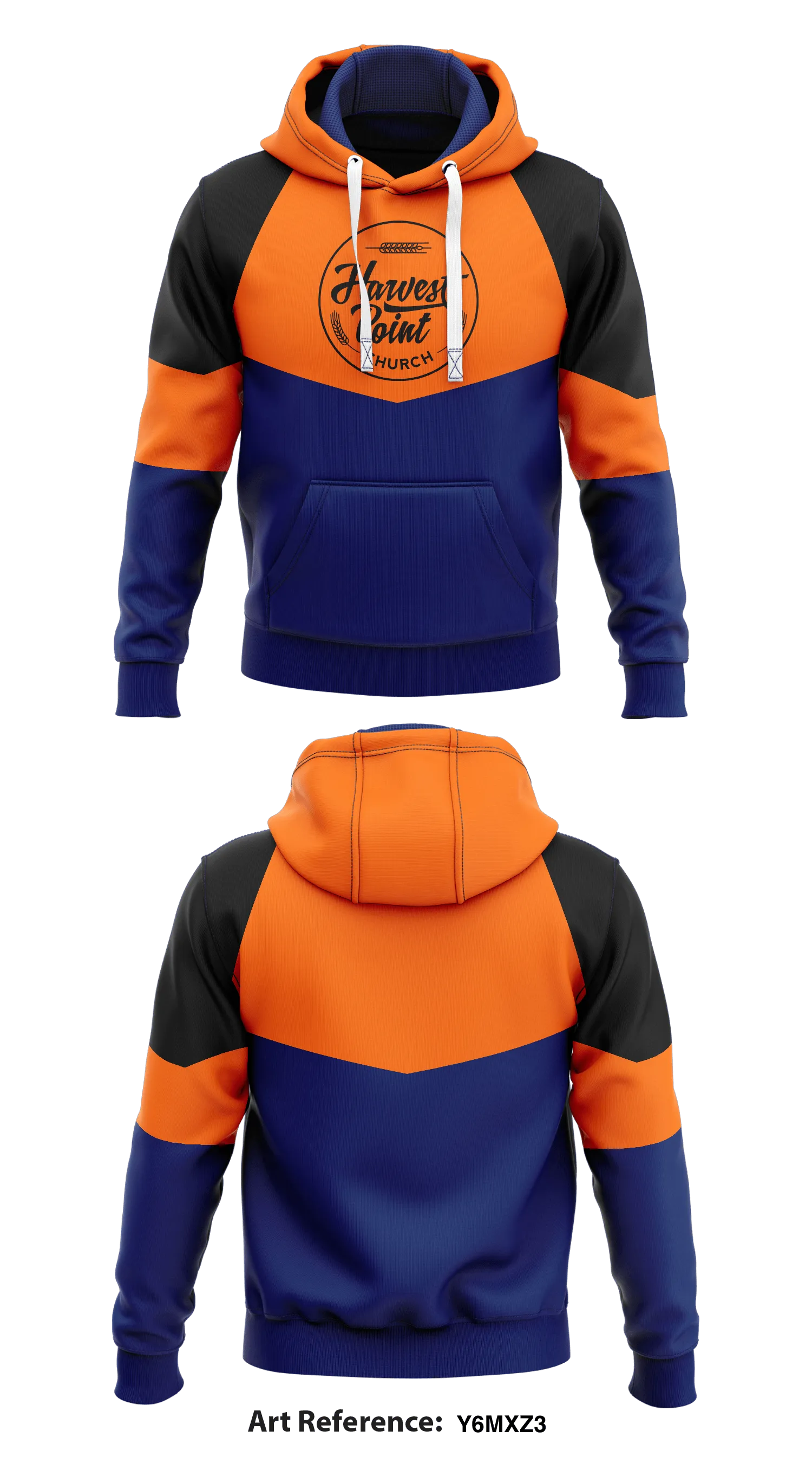 Harvest point  Core Men's Hooded Performance Sweatshirt - y6MxZ3