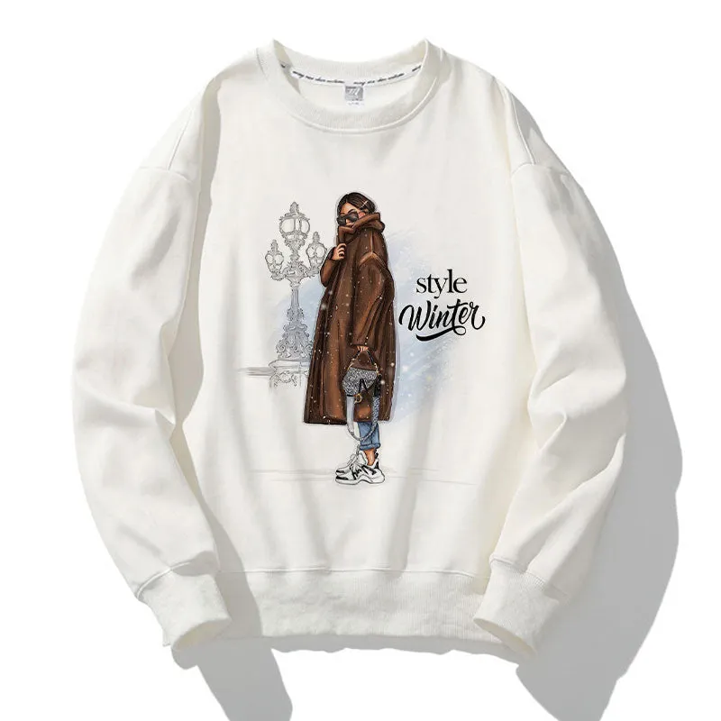 Hello December O-Neck White Sweater J