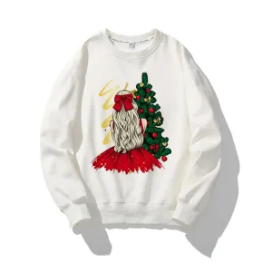 Hello December O-Neck White Sweater V