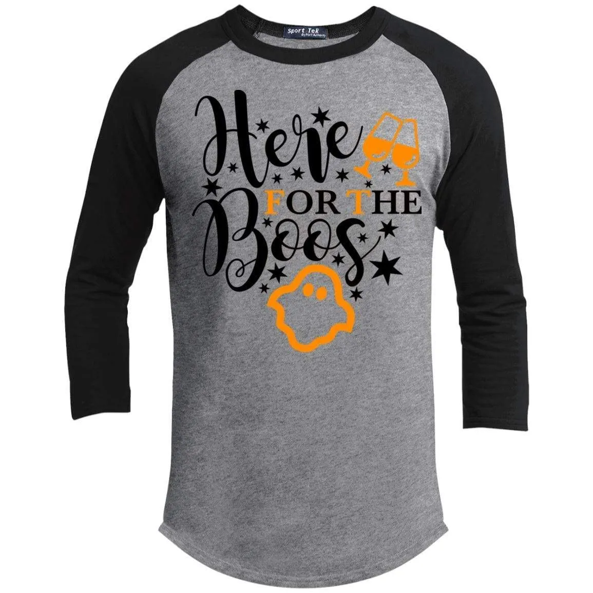 Here For The Boos Raglan