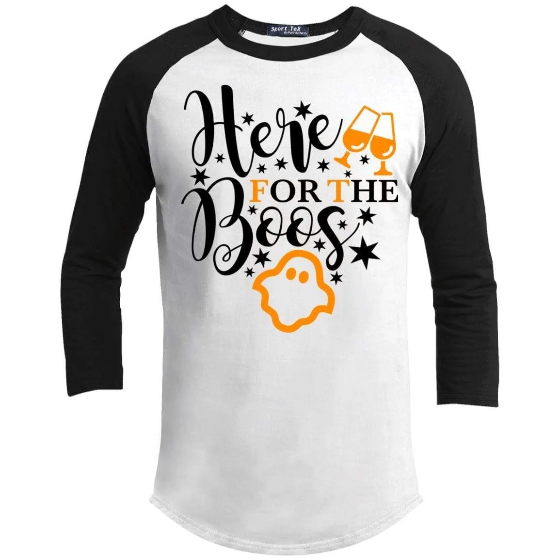 Here For The Boos Raglan