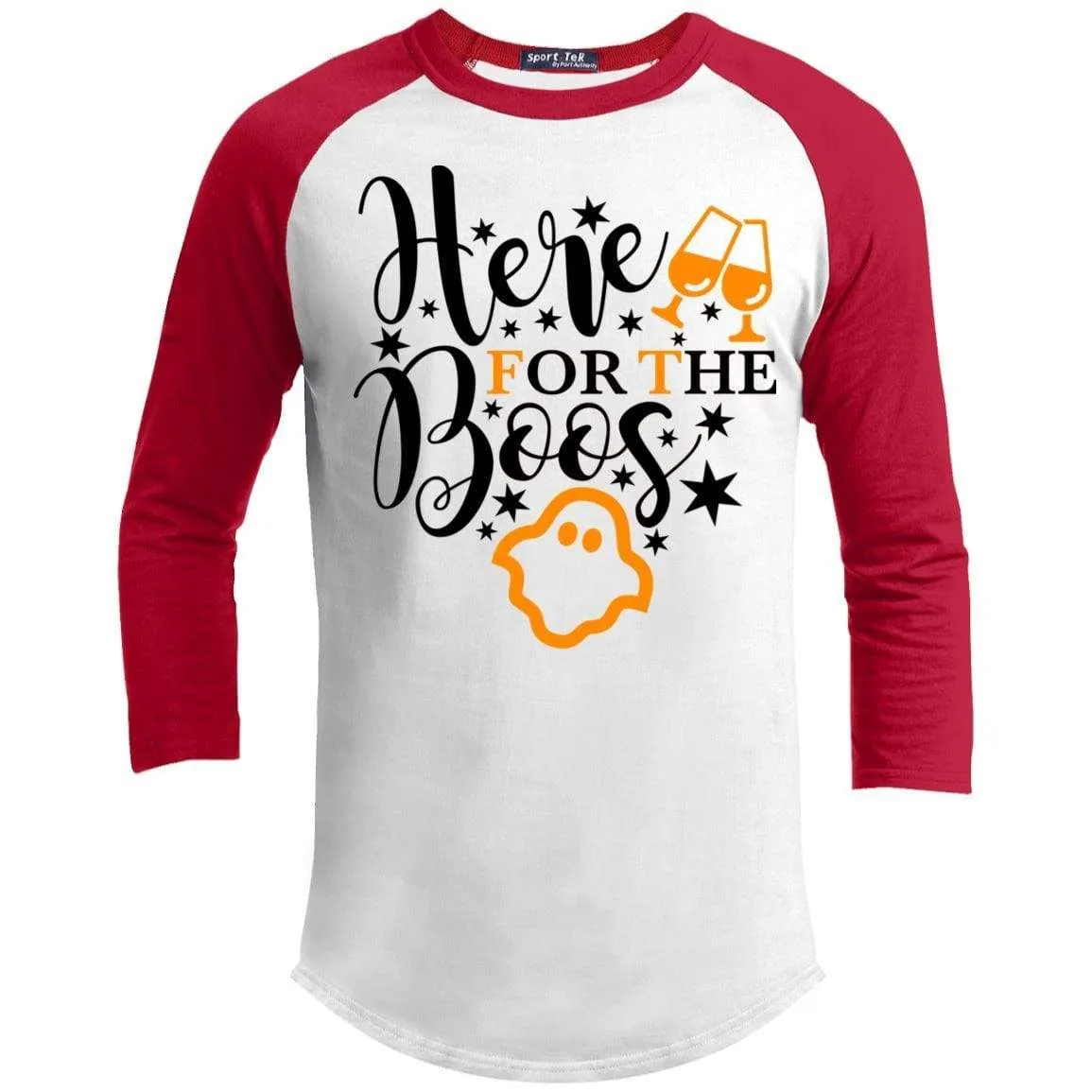 Here For The Boos Raglan