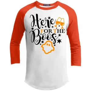 Here For The Boos Raglan