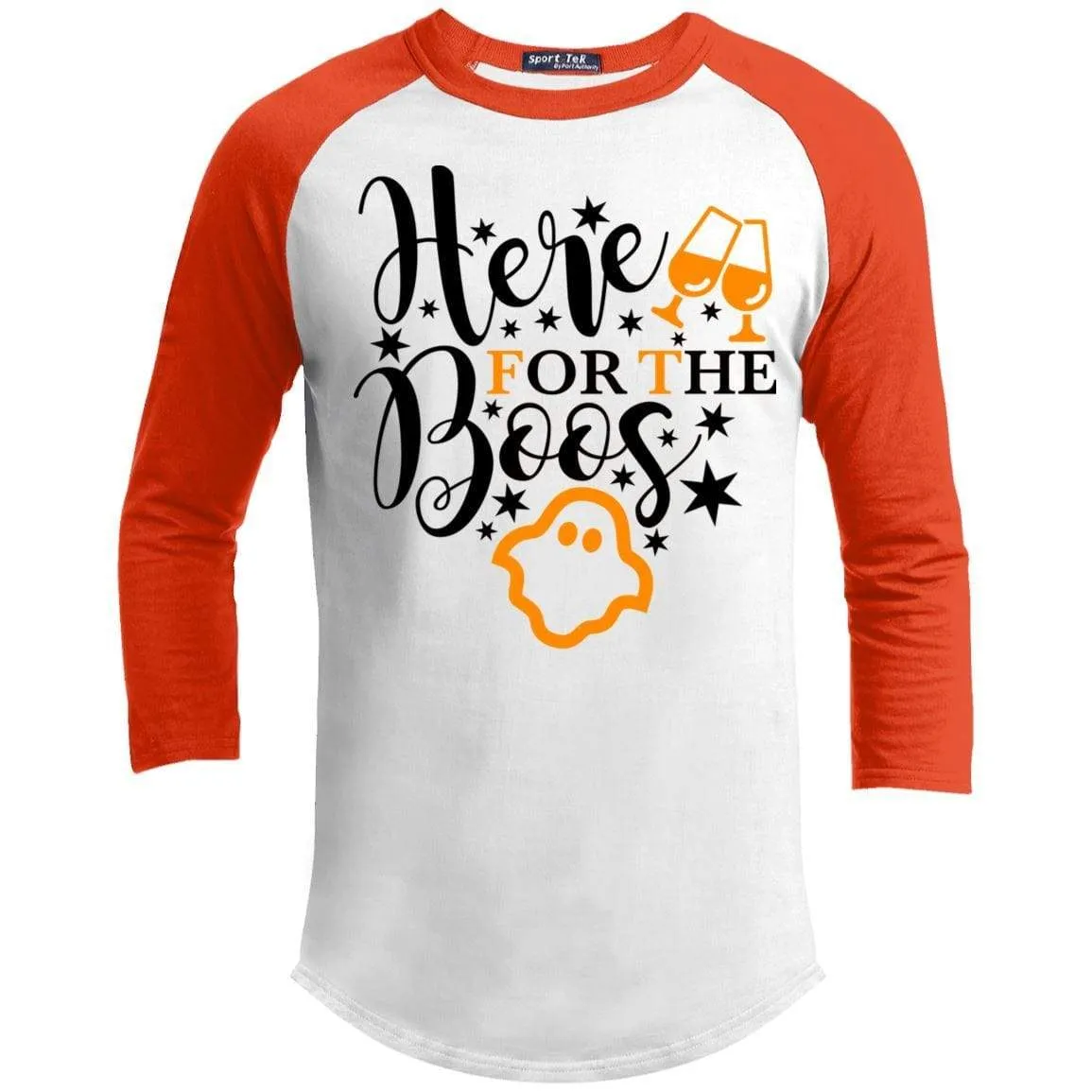 Here For The Boos Raglan