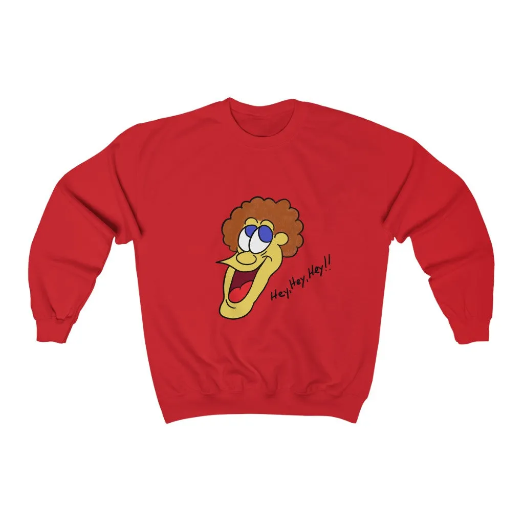 Hey, Hey, Hey!! Unisex Heavy Blend™ Crewneck Sweatshirt