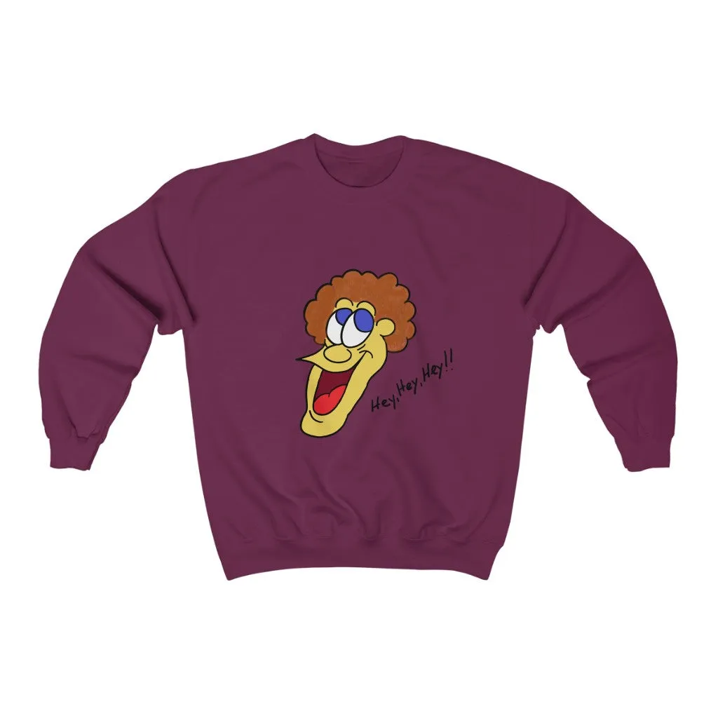 Hey, Hey, Hey!! Unisex Heavy Blend™ Crewneck Sweatshirt