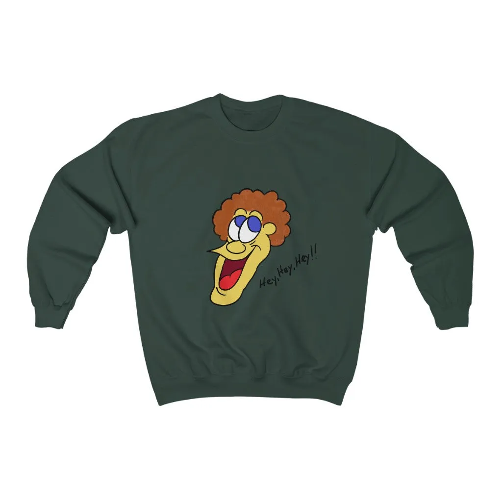 Hey, Hey, Hey!! Unisex Heavy Blend™ Crewneck Sweatshirt