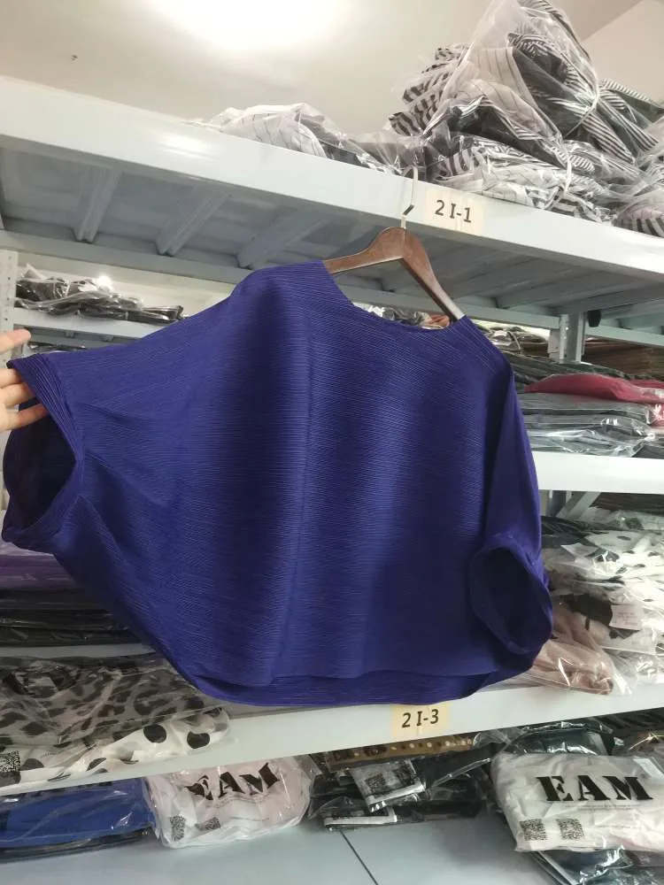 High Quality Pleated T Shirt